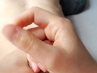 Huge Cum Handjob POV - Amateur Teen Jerk Off & Giant Cumshot