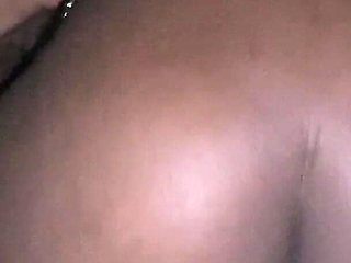 Sexy Creamy Ebony Teen Riding My Cock and Moaning
