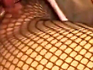 Blonde MILF in Fishnets Gets Pussy Eaten and Fucked Hard