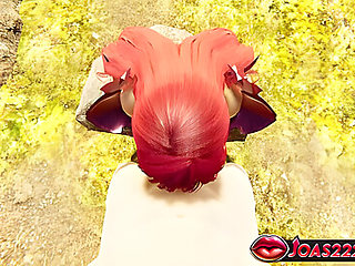 Car Toon In Gravelyn Rule34 3d Hentai Animation In Village Pov No Hands Blowjob, Wall Irrumatio & Deepthroat Facial Cumshot!