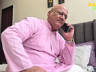 Old man hardcore sex with Indian step daughter licking pussy