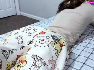 Skinny Teen Gets Cum Filled Mouth - Blowjob POV with Petite 18 Year Old