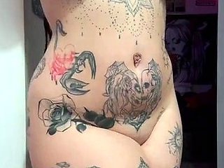 Big boobs milf masturbates with her dildo