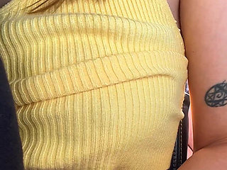 I'm playing with myself right on at my seat on the plane!