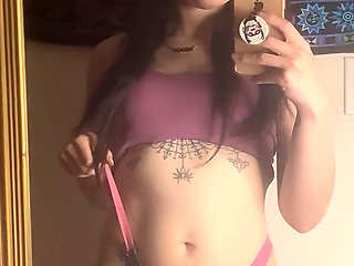 Spookybarbiegrl Lingerie and Panty Slut Compilation