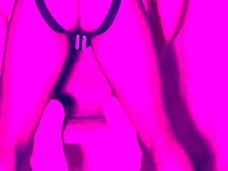 He Worshiped His Mistress's Feet. Pegging on a Chair.