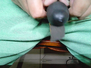 put on black latex gloves  part.2
