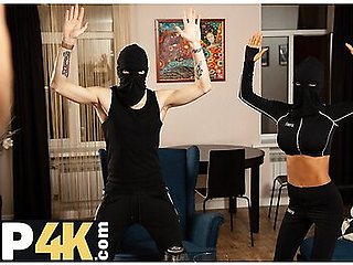 Monika Fox In Scroungers Snatch Is Filled With The Homeowners Hard Cock