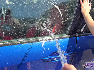 He Fucks Me While I Wash the Car