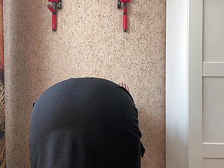 Egyptian Wife in Black Wet Pantiesegyptian Wife in Black Wet P Tore Her Transparent Pantyhose While Stretching and Had an Orgasm