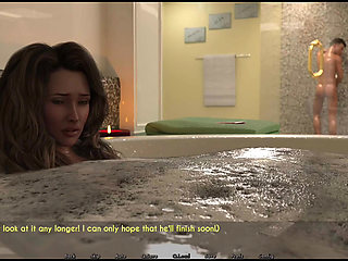 Dylan wanted to shower where Sophia bathed went to common shower he got a big dick