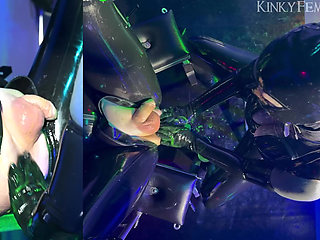 Heavy Rubber Double Fisting Birds Eye 1080p Ft Mistress Lunatika