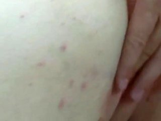 Fat whore gets fucked in her pussy