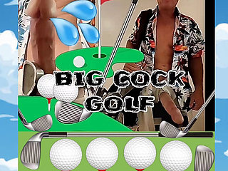 Big Cock Golf Cumshot