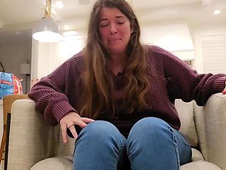 Amateur striptease and Solo masturbation