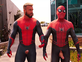 Huge Booty Spider-girl Gets Hard Rough DP After Comic Convention - Mandi Cat, Alfie, Steve Rickz