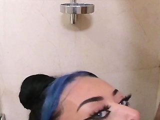 Sex in the Shower with One Beautiful Woman