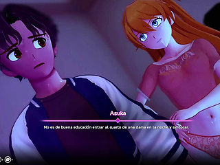 My Hentai Fantasy - All scenes from Sex with Asuka from Evangelion