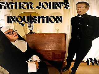 Dirty Priest Punishes Horny Nun in Confession - Femdom CBT