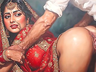 Husband takes his gorgeous wife from behind in a steamy session