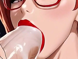 114. Lilas Cum Facial Compilation (ai Animation)