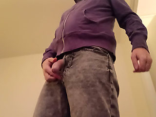 Jeans and sweater