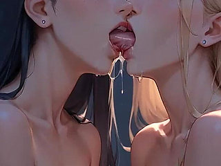 The Urban Couple of Ash-blonde and Blue Gets Scorching and Kinky on the City Streets in This Enticing Lezzie XXX Scene!