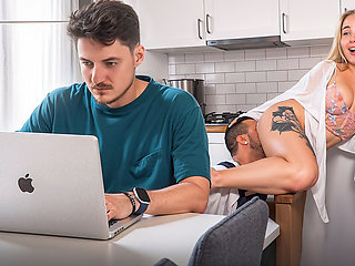 Husband Is Out: Time to Fuck a Stranger Plumber