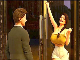 Bare bottom spanking, lingerie, erotica