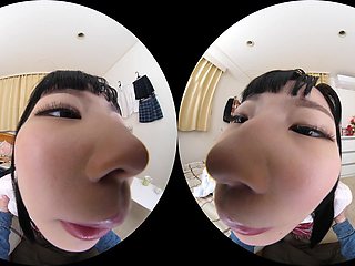 Japanese Students POV Long Hair Sensual VR Encounters In 4K