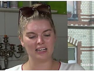 Trainee From Dusseldorf Passionately Masturbates In Front Of The Camera