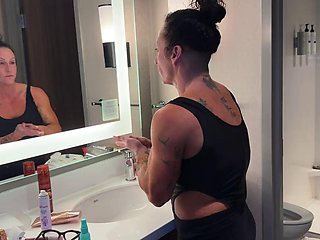 Cameraman Worships Kandylegs Big Tits BTS