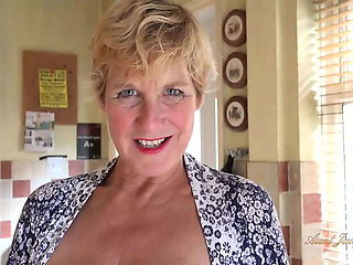 Aunt Judy's Housewife Molly Maracas: A 58-Year-Old MILF Gives You a Hand Job & Blowjob (POV)