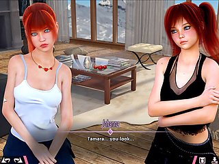 3D animated cartoon fun with Misskitty2k in a bikini