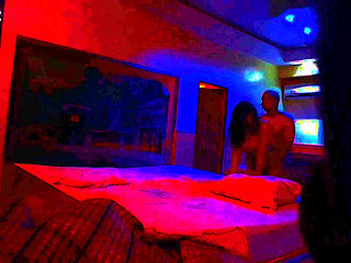 Hard Fucked In Motel With Red Light Part 3