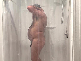 You want to shower with me