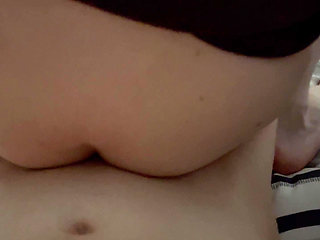 Twink rides his boyfriend and takes it doggie style