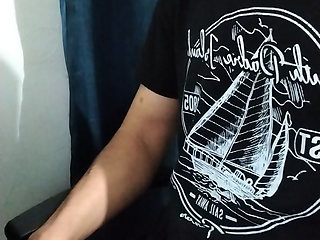 Alone and hot I had to finish