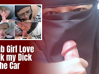 Best Compilation Of Hijab Blowjob in the Car - Minokiiko