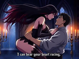 Gothic Vampire Queen Seduces Mortal Lover Into Forbidden Ecstasy & Eternal Bite