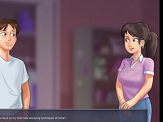 Mia's all-out action in Summertime Saga