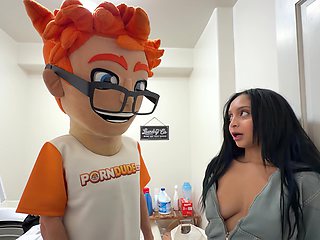Big Tits Katerina Karson Sucked My Dick After Ruining My Pants