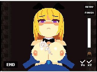 H Game Bunnybartalkh-dot Animation Titty Fuck Paizuri Hentai Dot Pixel Anime