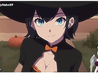 Car Toon And Hentai Anime - Maviss First Human Halloween Party (dragon-breath)