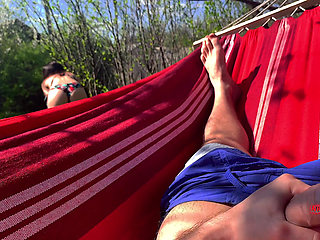 My Step-brother Spies on Me and Jerks off on My Ass