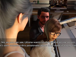 The Stepmother Is Dancing Playfully with the Neighbor