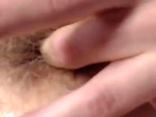 Very Close up Wet Sloppy Anal Fingering
