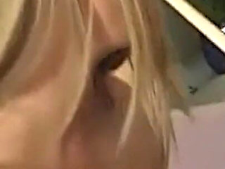 Blonde Hottie's Ass Stretched Wide by Throbbing Cock Pounding