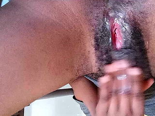 Big pussy with cream,hot fucked and sound of enjoyment  , fuck me babe , pussy so hot and sweating