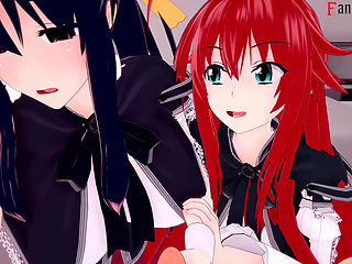 Issei lost his chance to fuck Rias Gremory so i take her - DXD NTR Madness Series